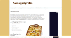 Desktop Screenshot of aardappelgratin.info